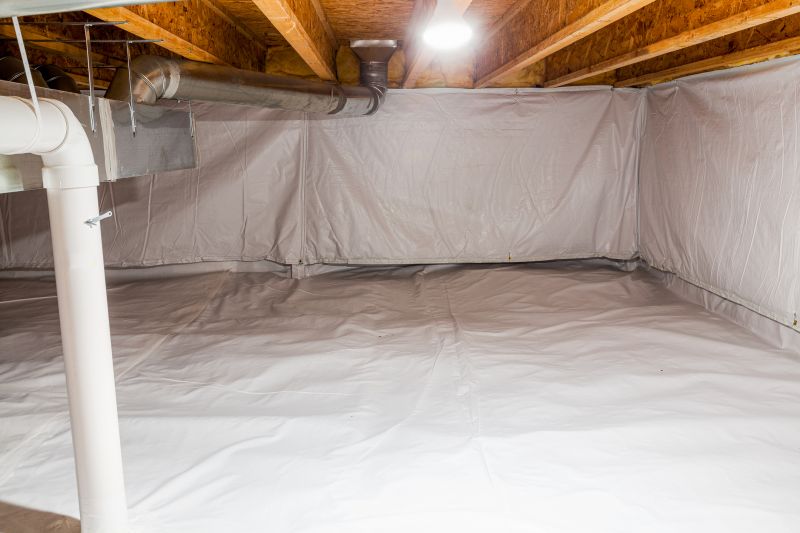 Encapsulated Crawlspace with Vent Covers